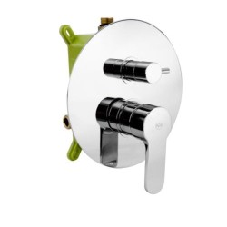 Kfa Hexa bateria podtynkowa 3-drożna ring 35 chrom.