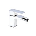 Valvex Loft White bateria bidetowa stojąca biały-chrom