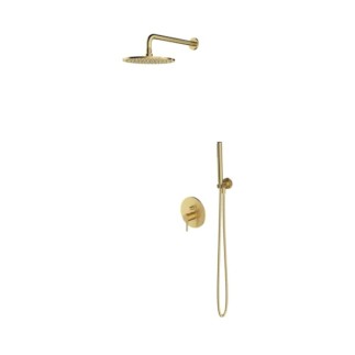 Ominires Y system prysznicowy podtynkowy mosiądz szczotkowany