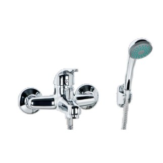 Valvex Solus Bateria wannowa z kompletem natryskowym chrom