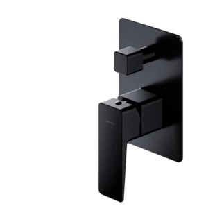 Omnires Parma bateria wannowa podtynkowa czarny mat