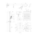 Omnires Fresh system prysznicowy podtynkowy chrom