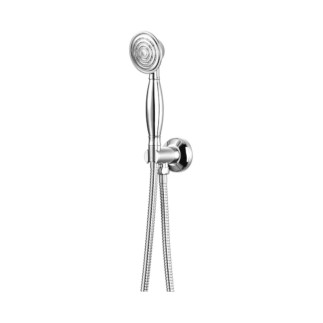 Omnires Art Deco zestaw prysznicowy punktowy podtynkowy chrom