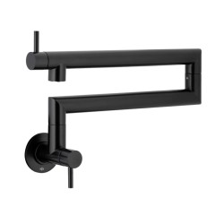 Kfa Duero Pot Filler bateria zlewozmywakowa przegubowa czarna