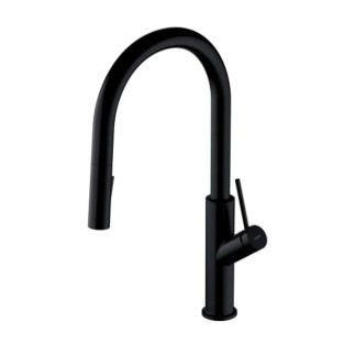 Omnires Bend bateria zlewozmywakowa czarna