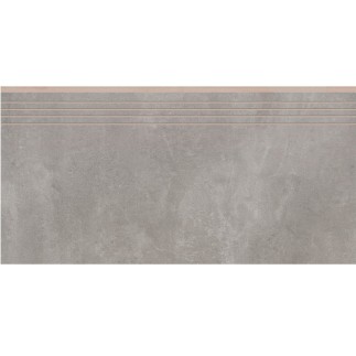 Cerrad Tassero Gris płytka gresowa stopnica nacinana 29,7x59,7