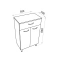 Lavita Basic Barato komoda stojąca 50x30 biała