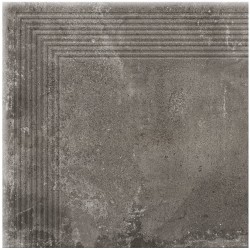 Cerrad Piatto antracyt matowa stopnica narożna 300x300