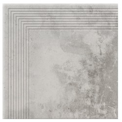 Cerrad Piatto Gris matowa stopnica narożna 300x300