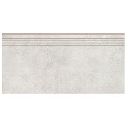 Cerrad Montego Gris matowa stopnica nacinana 397x797