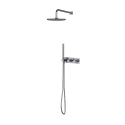 Omnires Contour system prysznicowy podtynkowy chrom