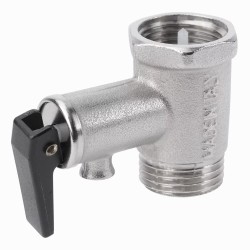 Ferro zawór bezpieczeństwa do bojlerów 1/2" z zaworem zwrotnym.