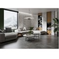 Cerrad Modern Concrete graphite lappato płytka gresowa 79,7x79,7cm - aranżacja