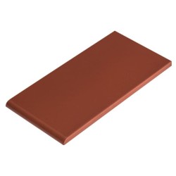 Cerrad Parapet Gładki Burgund 24,5x13,5cm