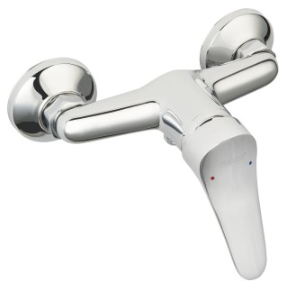 Ferro Stillo bateria natryskowa ścienna chrom