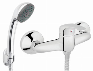Ferro Basic bateria natryskowa z kompletem natryskowym chrom