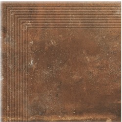 Cerrad Piatto Red matowa stopnica narożna 300x300