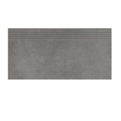 Cerrad Concrete Graphite stopnica 79,7x39,7x0,8