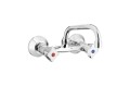 Kfa Standard bateria umywalkowa ścienna długość wylewki 16cm chrom