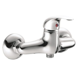 Kfa Baryt bateria natryskowa ścienna chrom