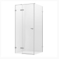 New Trendy Eventa kabina prostokątna lewa chrom 120x80x200 cm