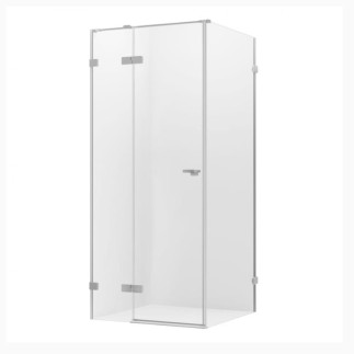 New Trendy Eventa kabina prostokątna lewa chrom 120x80x200 cm