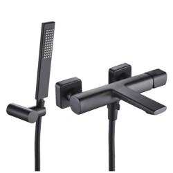Laveo Tores bateria wannowa czarna