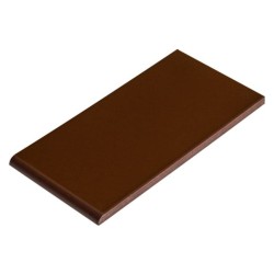 Cerrad Parapet Szkliwiony Brązowy 24,5x13,5cm