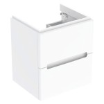 Geberit Modo szafka podumywalkowa biały połysk 49cm