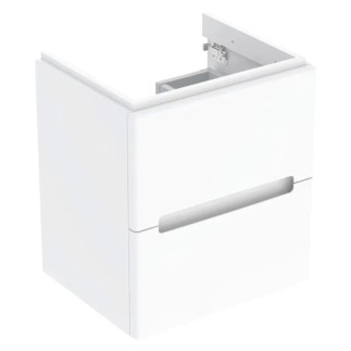 Geberit Modo szafka podumywalkowa biały połysk 49cm