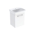 Geberit Selnova Square zestaw szfka z umywalką 50cm