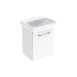 Geberit Selnova Square zestaw szfka z umywalką 50cm