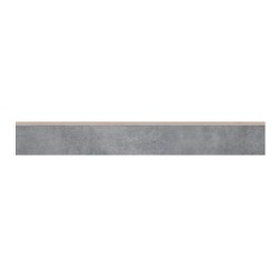 Cerrad Batista Steel płytka gresowa cokół 59,7x8cm