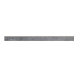 Cerrad Batista Steel płytka gresowa cokół 119,7x8 cm