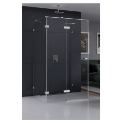 New Trendy Eventa kabina prysznicowa przyścienna lewa 80x90x200cm