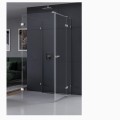 New Trendy kabina Eventa przyścienna chrom 100x90x200 cm