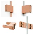 New Trendy Eventa kabina prostokątna prawa copper shine 100x80x200cm - detale