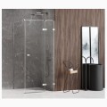 New Trendy kabina Avexa prostokątna prawa chrom 120x70x200 cm