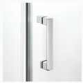 New Trendy New Renoma kabina prostokątna lewa chrom 120x90x195 cm