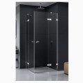 New Trendy Eventa prostokątna chrom 90x100x200 cm