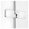 New Trendy kabina Eventa prostokątna lewa chrom 100x110x200 cm