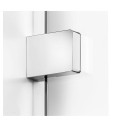 New Trendy kabina Eventa prostokątna lewa chrom 100x110x200 cm