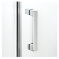 NEW Trendy New Merana R55 kabina półokrągła lewa chrom 80x80x195 cm