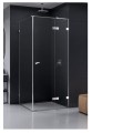New Trendy kabina Eventa kwadratowa prawa chrom  90x90x200 cm