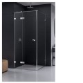 New Trendy Eventa kabina kwadratowa lewa chrom 80x80x200 cm