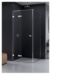 New Trendy Eventa kabina kwadratowa lewa chrom 80x80x200 cm