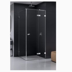 New Trendy Eventa kabina prostokątna prawa chrom 110x70x200 cm