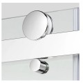 New Trendy Diora kabina prostokątna chrom 130x80x200 cm