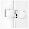 New Trendy Eventa kabina prostokątna lewa chrom 120x100x200 cm