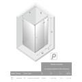 New Trendy Avexa kabina prostokątna prawa 90x120x200cm - dane techniczne